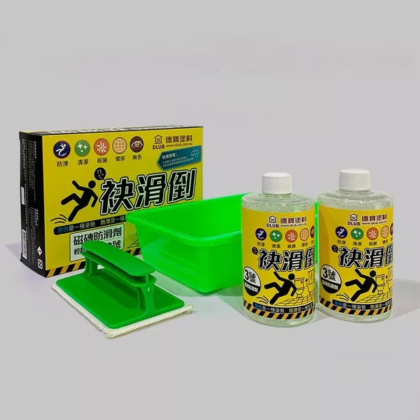 AS 袂滑倒磁磚防滑組合包(1組2入再贈盛裝盆、工具刷)